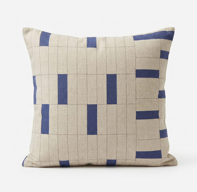 כרית רשת כחול