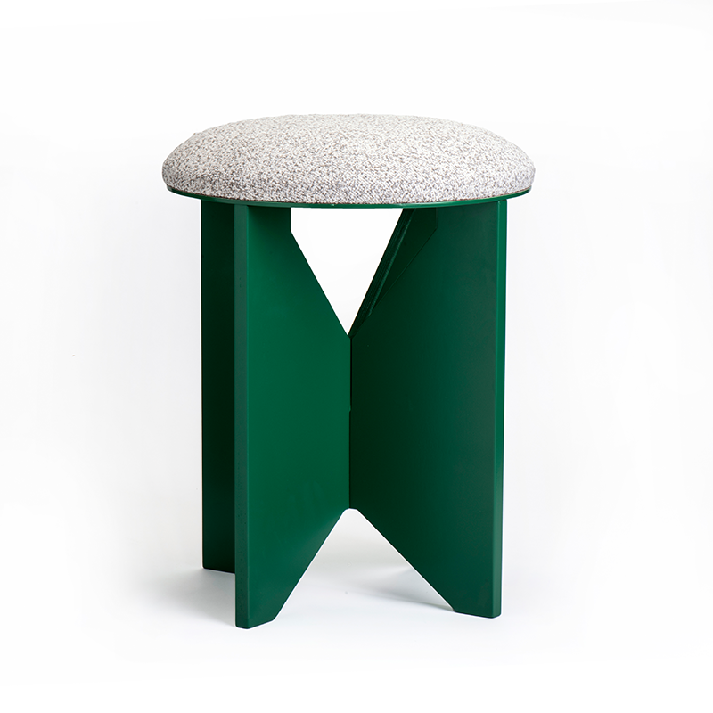 Ottoman X שרפרף ירוק