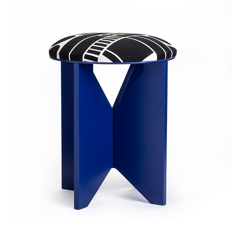 Ottoman X שרפרף כחול