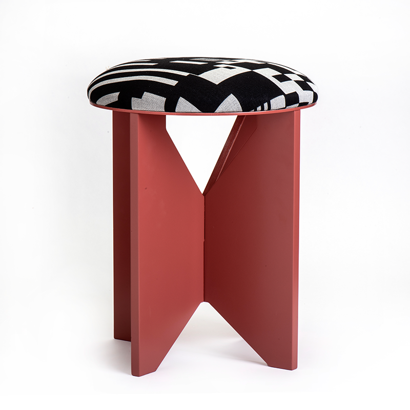 Ottoman X שרפרף טרקוטה