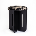 Ottoman B שרפרף שחור