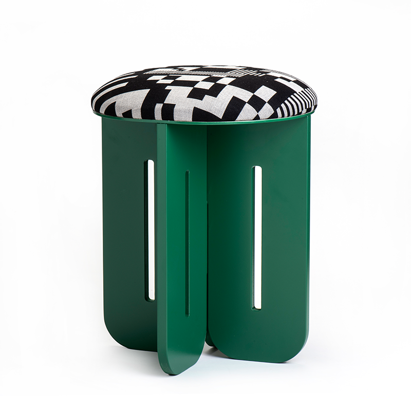 Ottoman B שרפרף ירוק